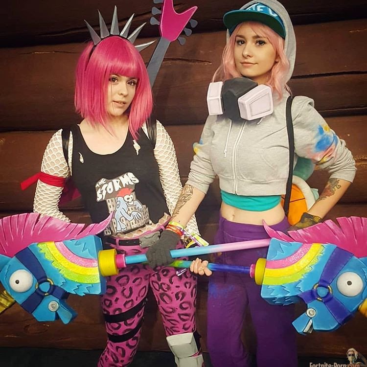 [cosplay] Power Chord X Teknique • Fortnite Porn