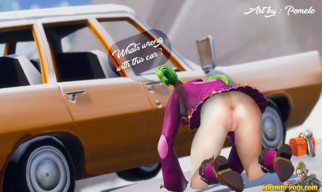 Zoey The Car Mechanic Fortnite Porn