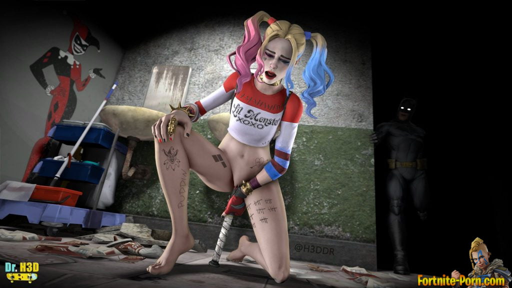 Harley Quinn Masturbation